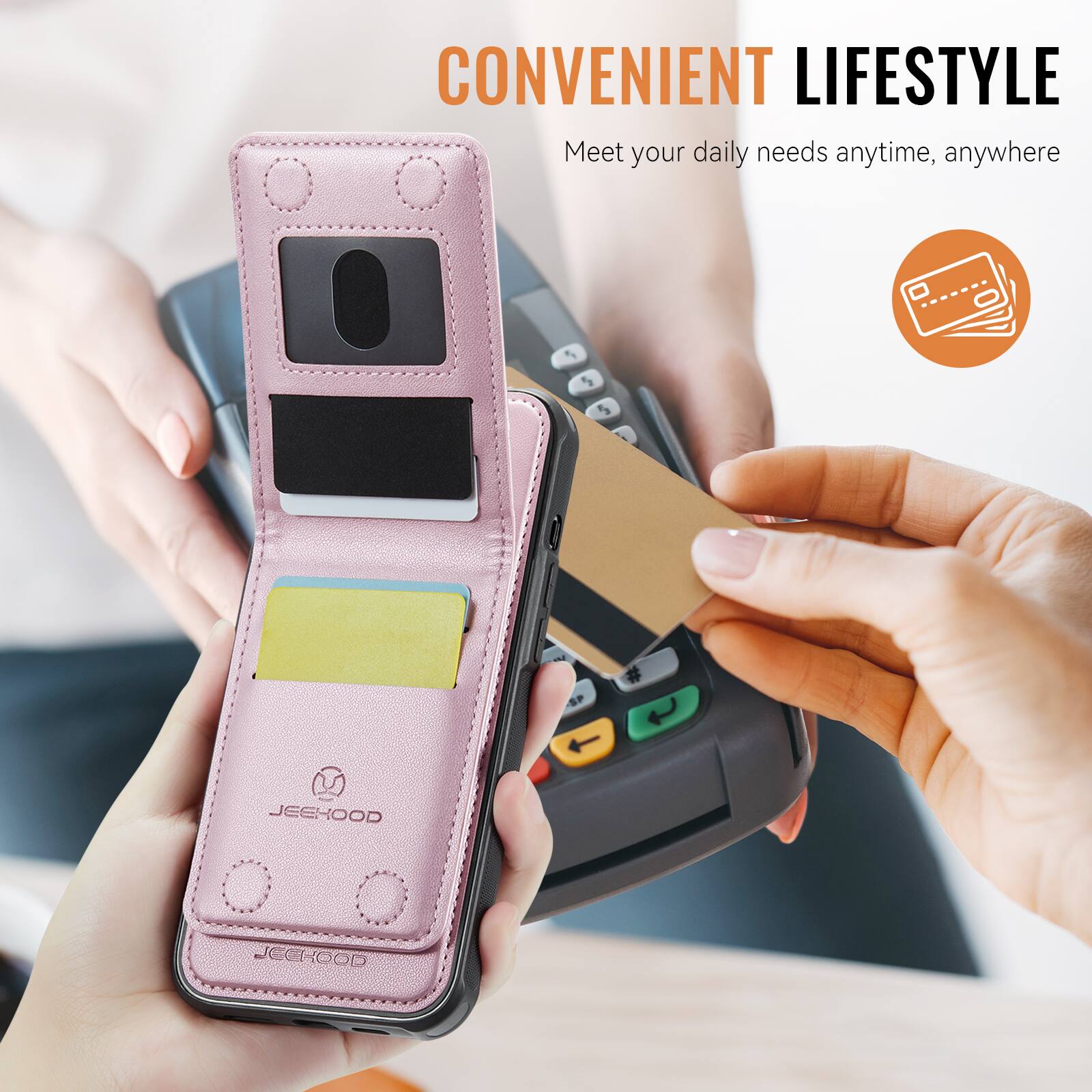 CONVENIENT LIFESTYLE  
Meet your daily needs anytime, anywhere  

JEEHOOD