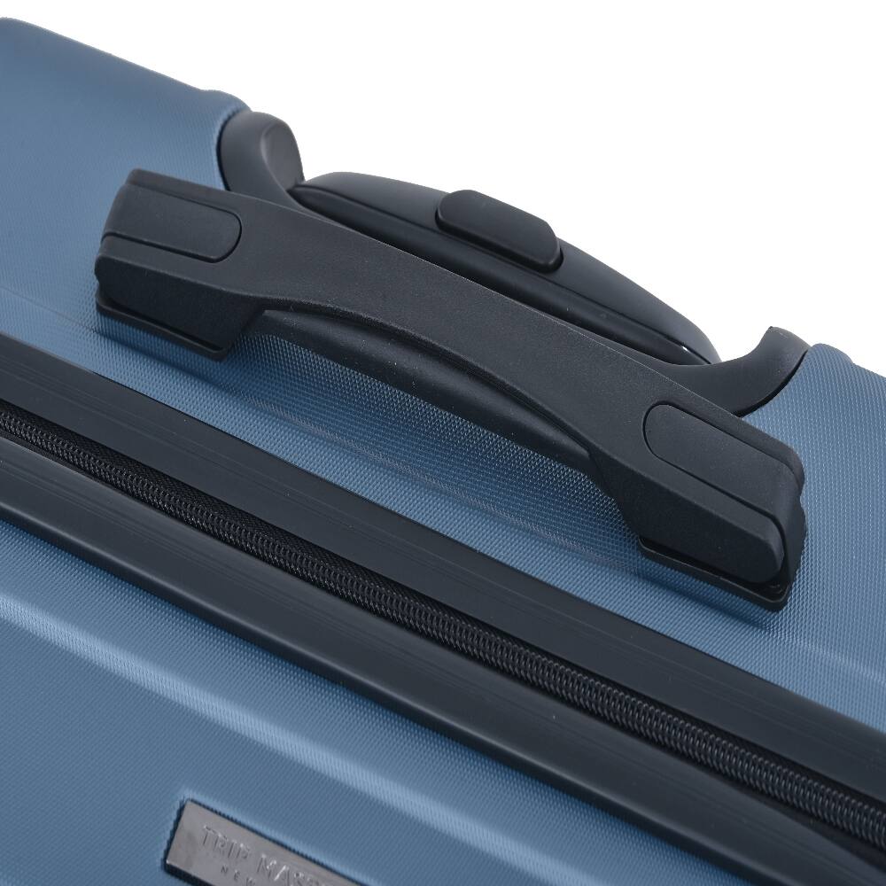 Alt View 8. Ropilly - Ropilly 3 Piece Luggage Set Blue Hard Case Luggage 20/24/28 Inch - Blue.