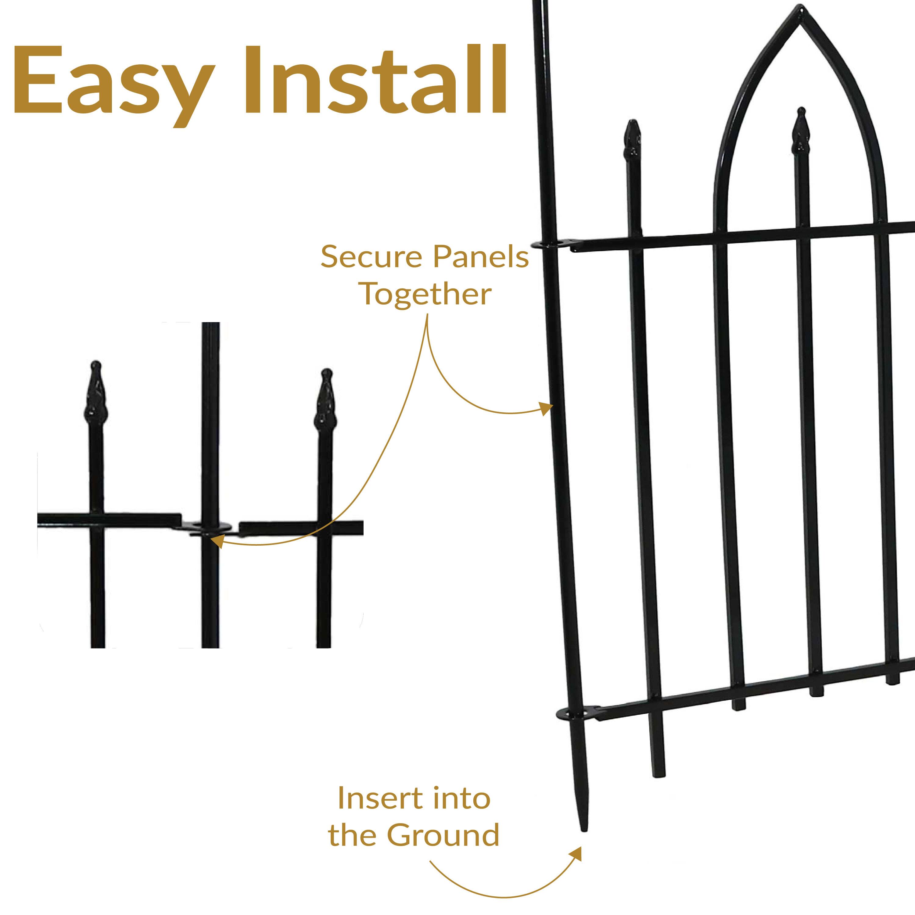 Easy Install

Secure Panels Together

Insert into the Ground
