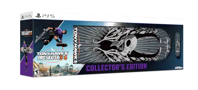 PS5. PS5 TONY HAWK'S PRO SKATER 3+4 TONY HAWK'S TEEN COLLECTOR'S EDITION. - T (Teen 13+)