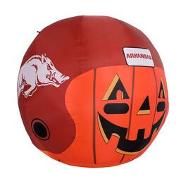 Sporticulture - Arkansas Razorbacks Jack-O-Helmet Inflatable - Multicolor
