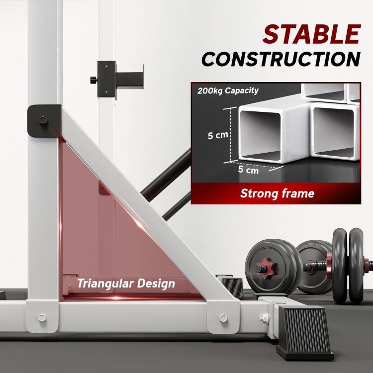 STABLE CONSTRUCTION

200kg Capacity

5 cm

5 cm

Strong frame

Triangular Design
