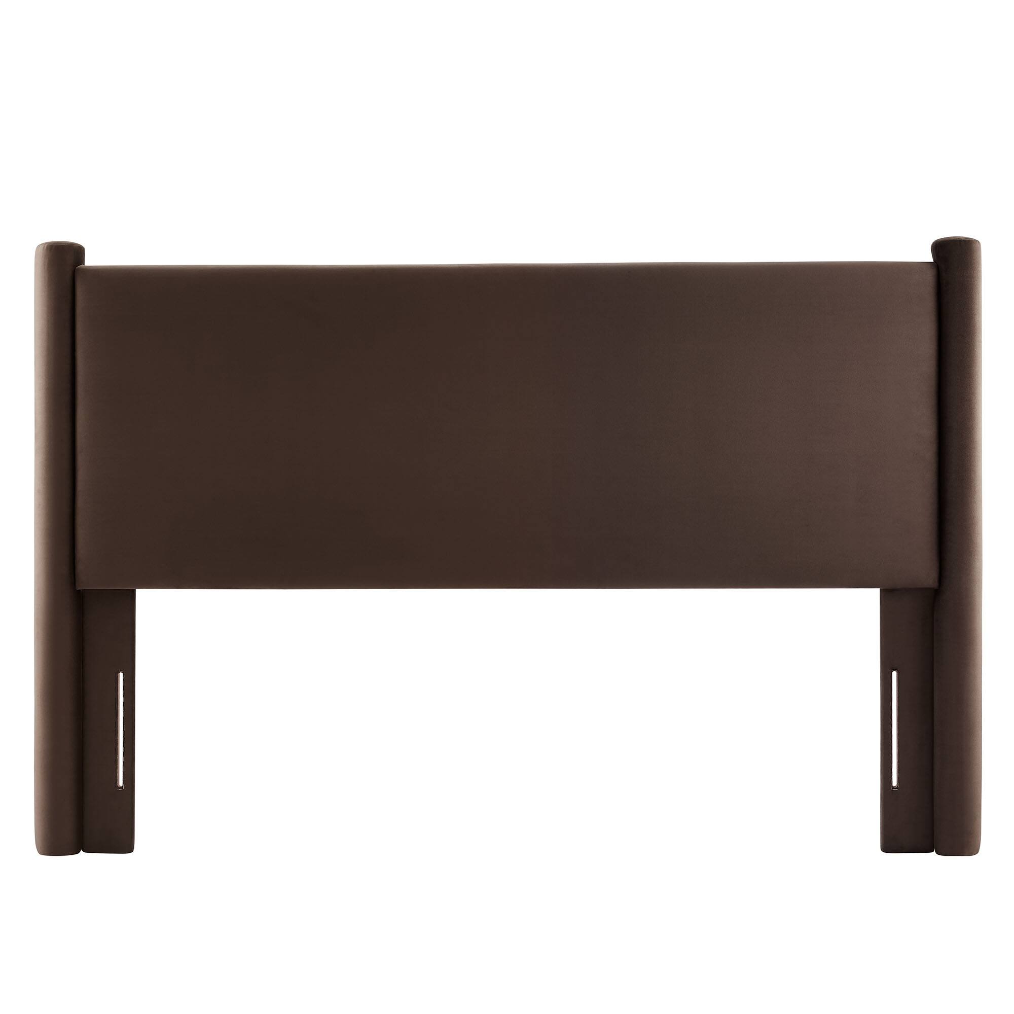 Back. Modway - Rael Performance Velvet Full Headboard by Modway - Brown.