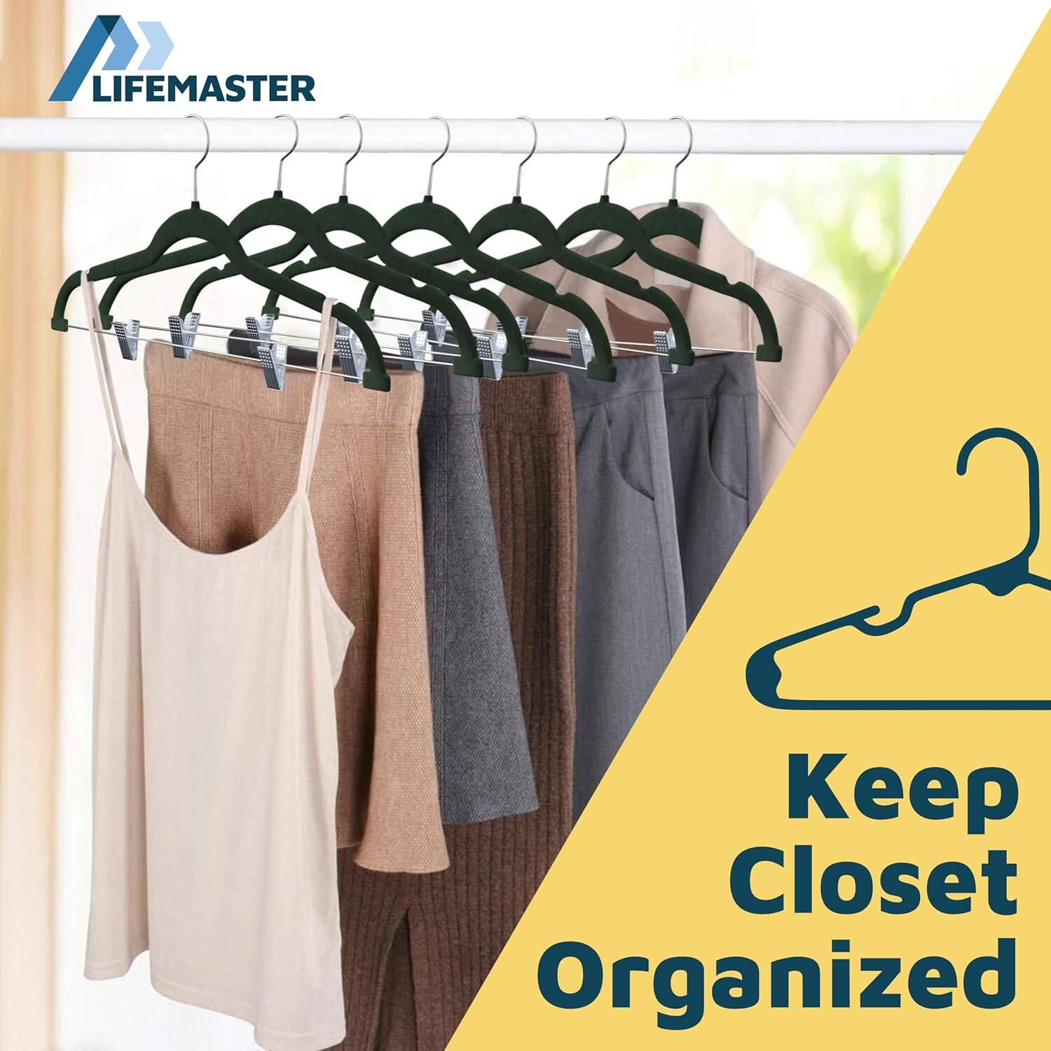 A LIFEMASTER Keep Closet Organized