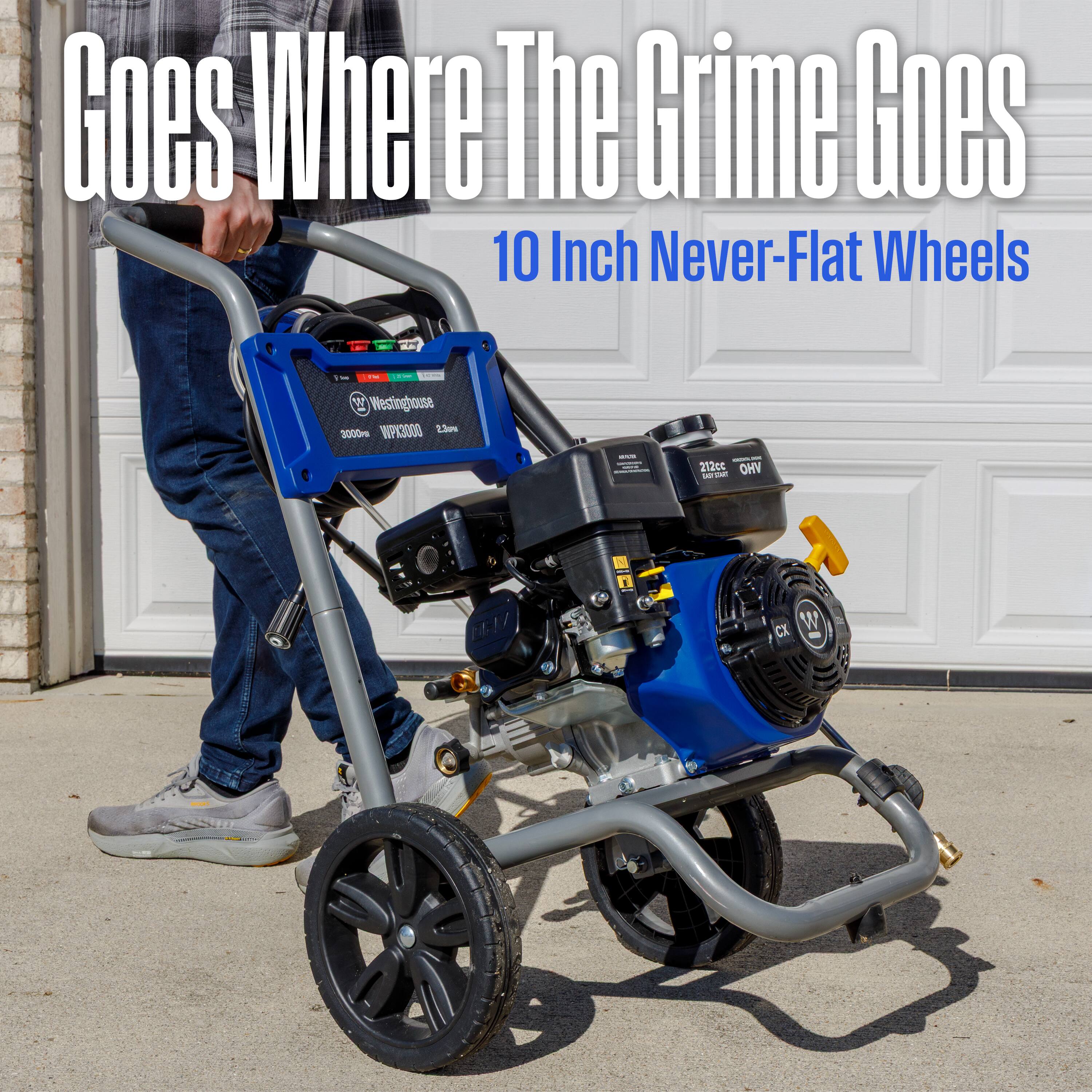 Gops Where The Grime Goes 10 Inch Never-Flat Wheels - Aa o Westinghouse WPX3000 13m 3000m - I I 212ce VHO - - N 1  CX W
