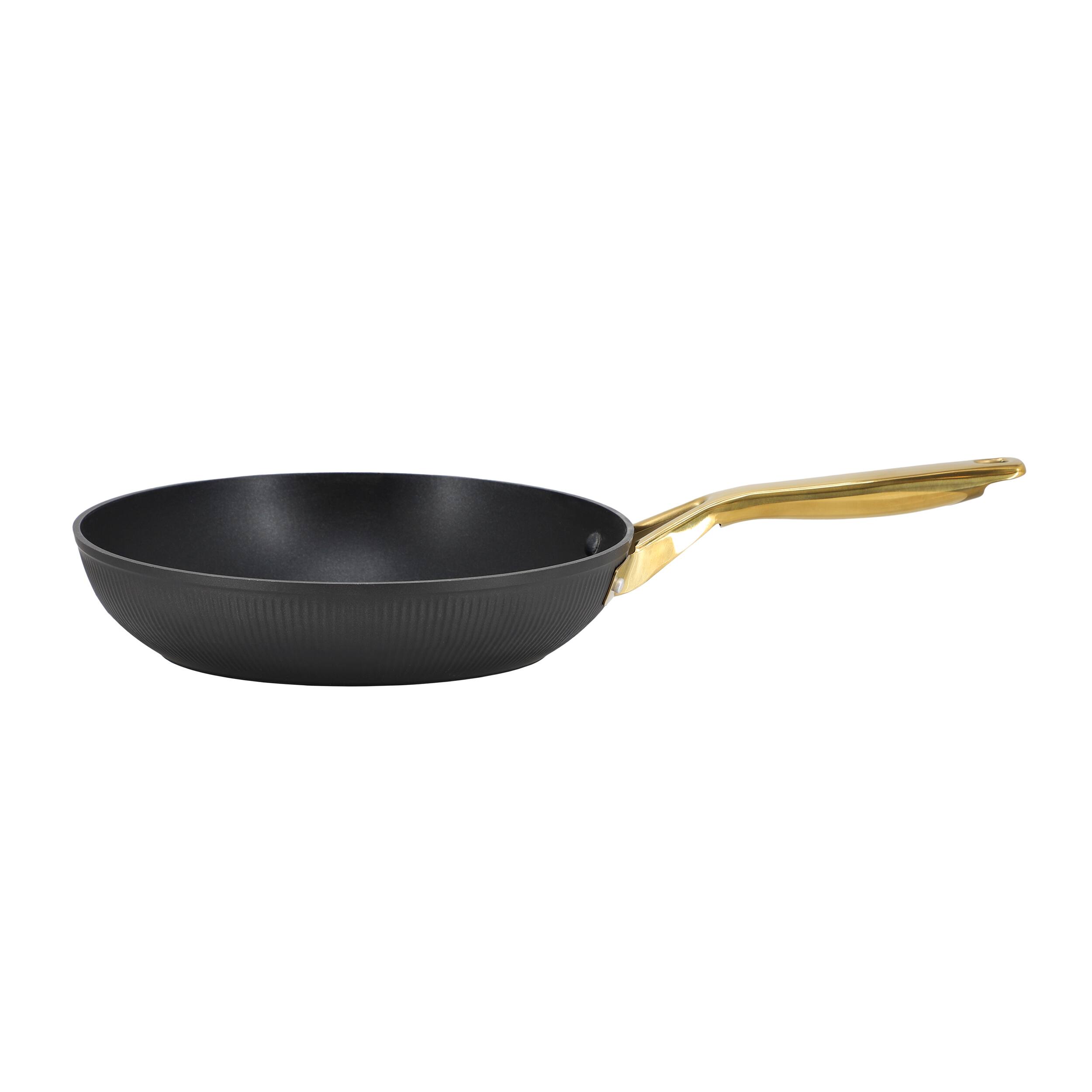 Alt View 1. Oster - Oster Abbottsford 11 Inch Nonstick Aluminum Frying Pan in Black - Black.