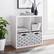 Alt View 14. Linon Home Décor - Chabis 4-Cubby Storage Cabinet - White.