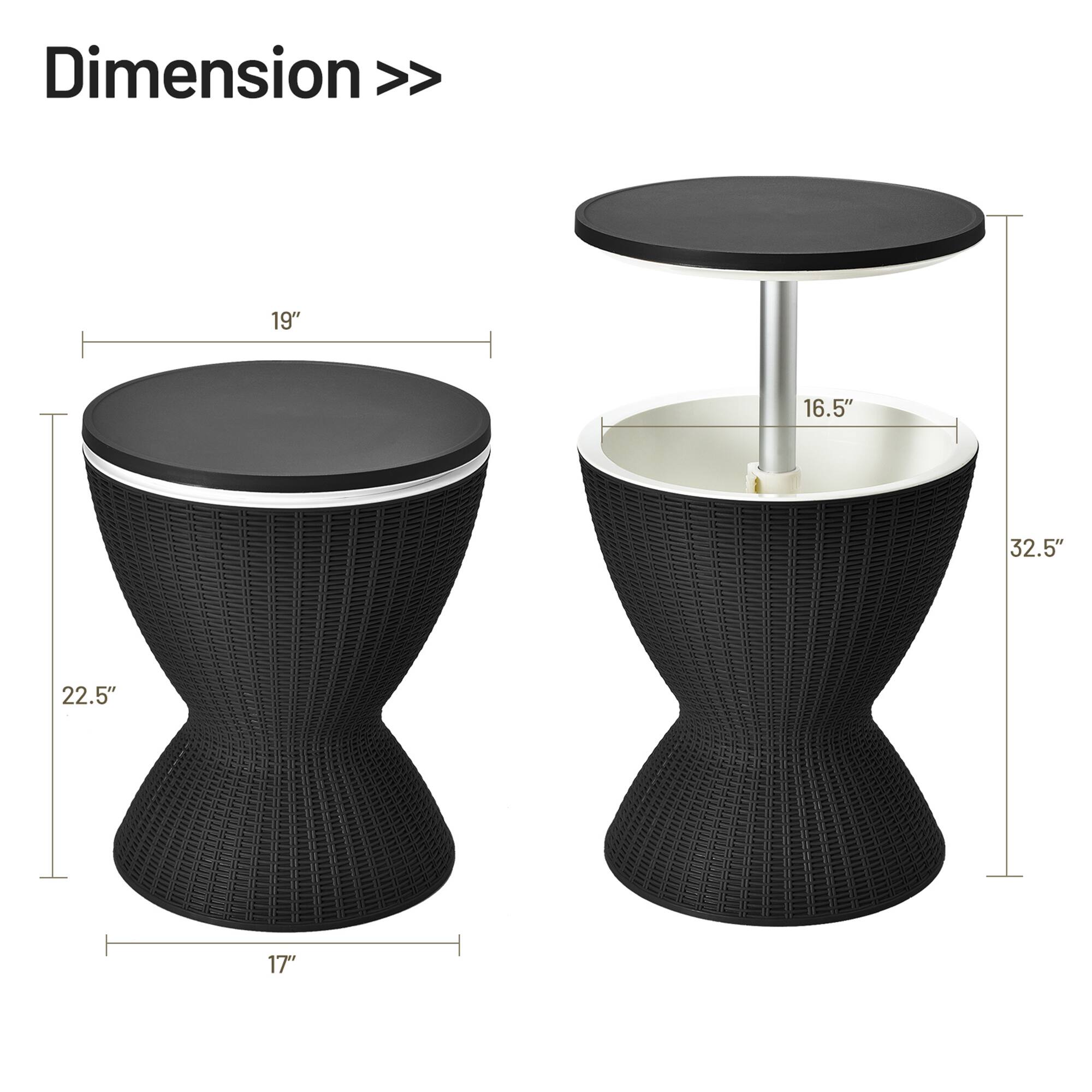 Dimension >>  
19" 16.5" 32.5" 22.5" 17"