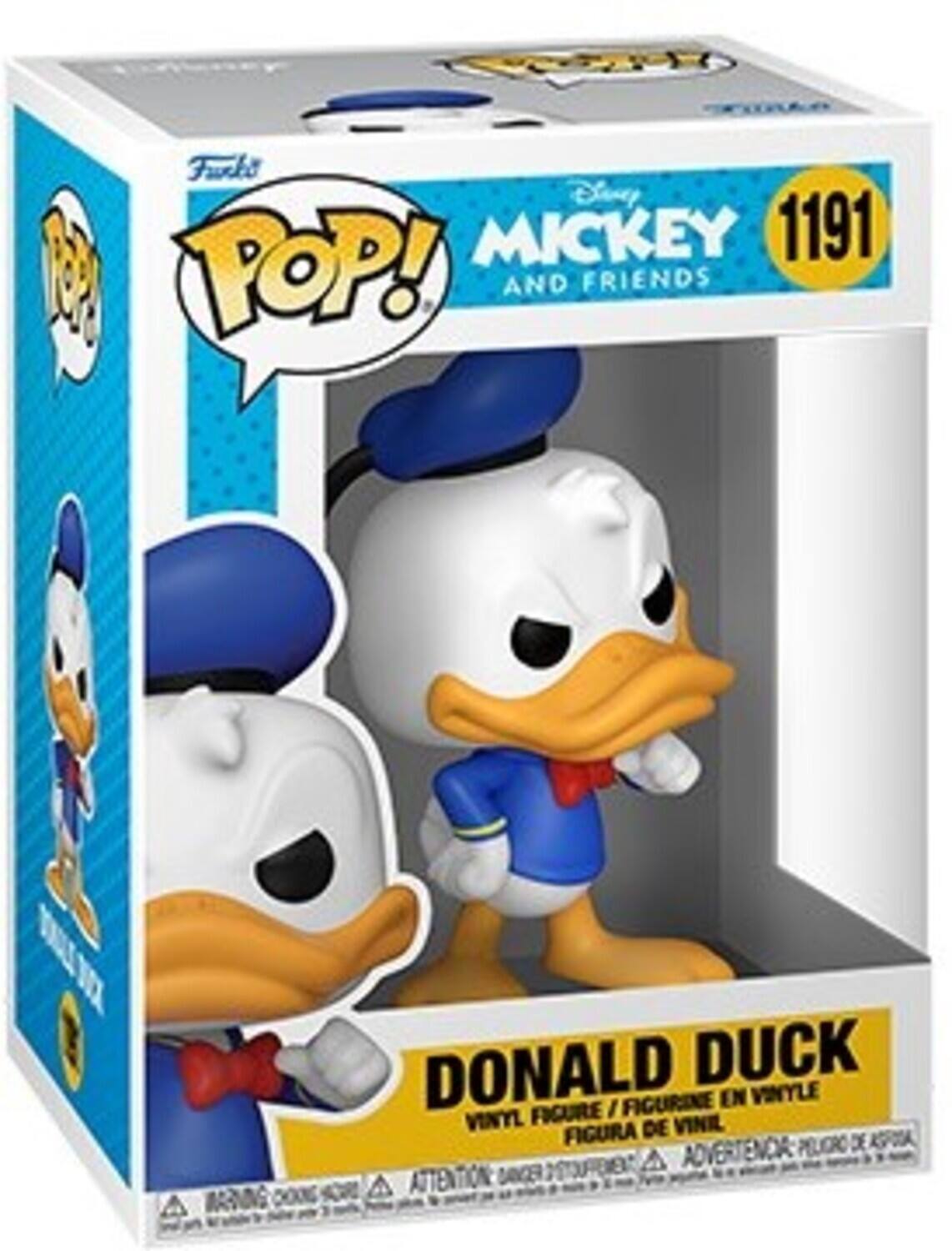 Freki Deney MICKEY 1191 POP! AND FRIENDS XI MARNING 000 DONALD DUCK FIGURINE EN VINYLE FIGURE I VINYL DE VINIL FIGURA PELIGRC DE AFOA MDE ADVERTENDA A ATTENTION FORS