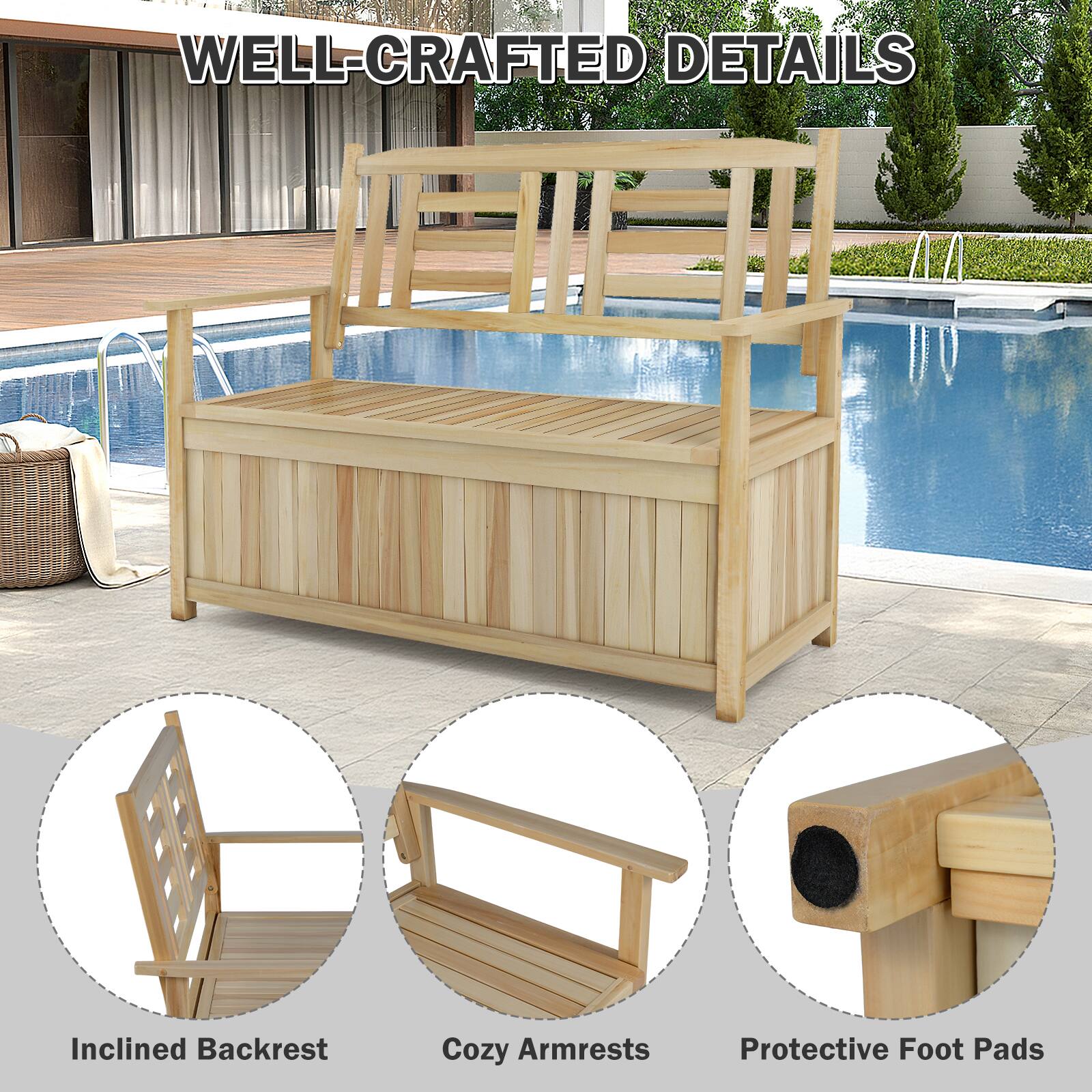 WELL-CRAFTED DETAILS

- Inclined Backrest
- Cozy Armrests
- Protective Foot Pads