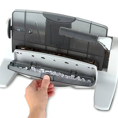 Alt View 5. Swingline - LightTouch Desktop Adjustable Hole Punch, 40 Sheet Capacity, Gray (74357) - Gray.