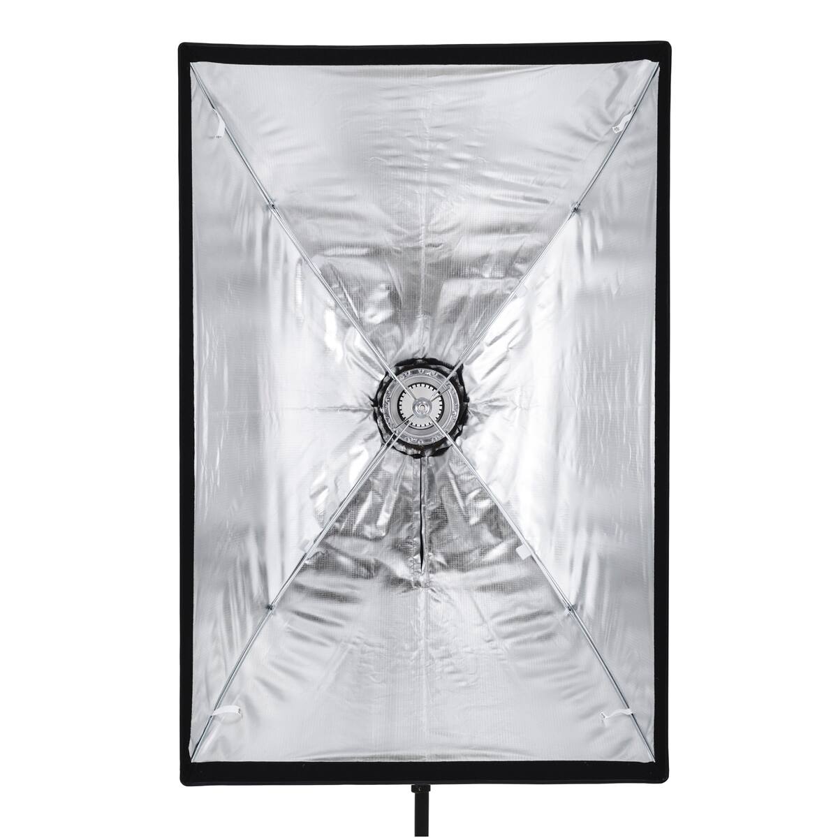 Alt View 6. Glow - Glow EZ Lock 28x39" Quick Bowens Softbox, Bundle w/9.5' Air Cushioned Stand.