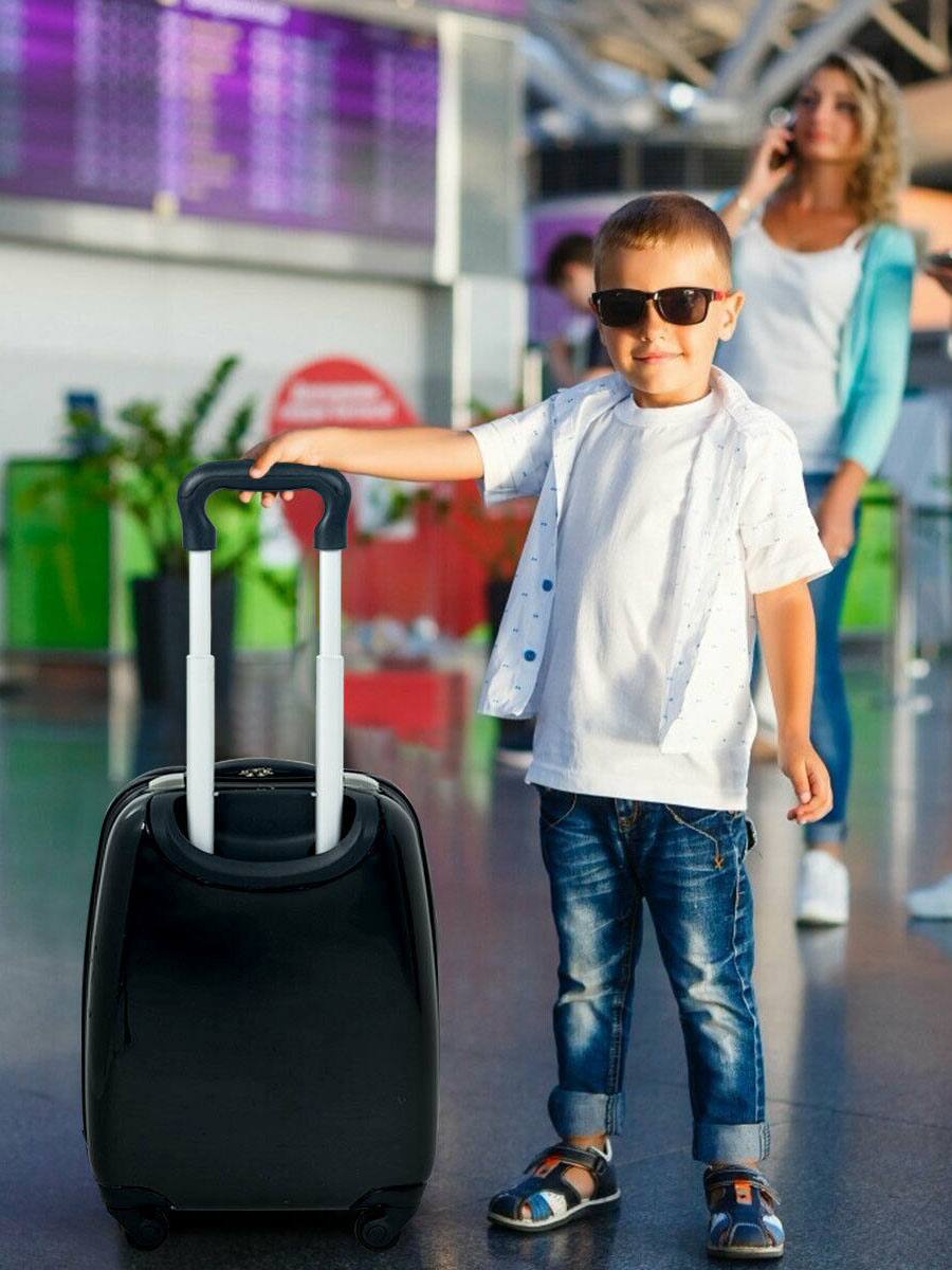 Alt View 5. Gymax - Gymax 2PC Kids Luggage Set Backpack & Rolling Suitcase for School Travel ABS - Multicolour.