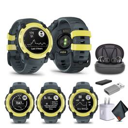 Garmin - Instinct E 40mm Outdoor GPS Smartwatch Electric Lime/Twilight - may vary - (2025)