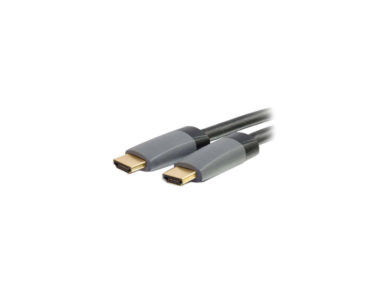 Alt View 1. Cables to Go - C2G 50626 Select 4K UHD High Speed HDMI Cable (60Hz) with Ethernet M/M, In-Wall CL2-Rated, Black (5 Feet, 1.52 Meters).