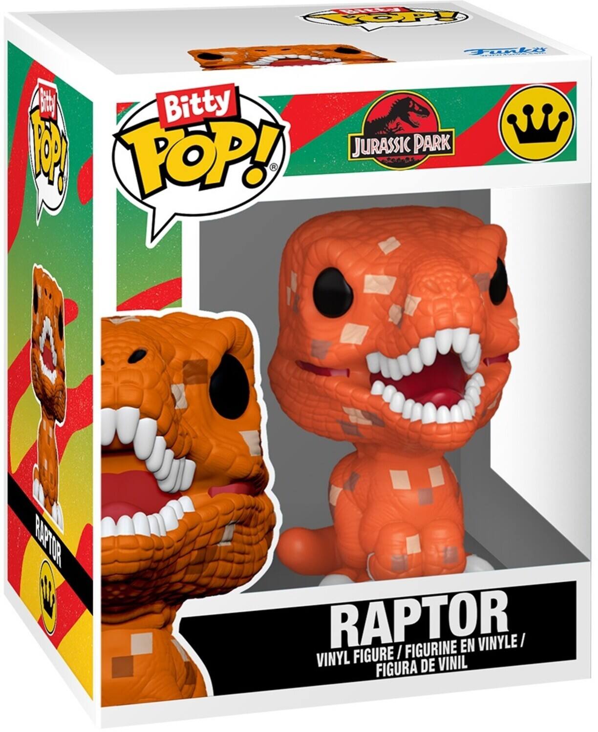 Bitty Pop! Jurassic Park Raptor Vinyl Figure / Figurine en Vinyle / Figura de Vinil