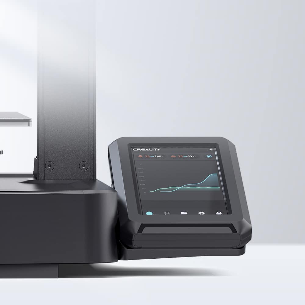 Alt View 15. Creality - Ender-3 V3 KE 3D Printer Basic Combo - Black.