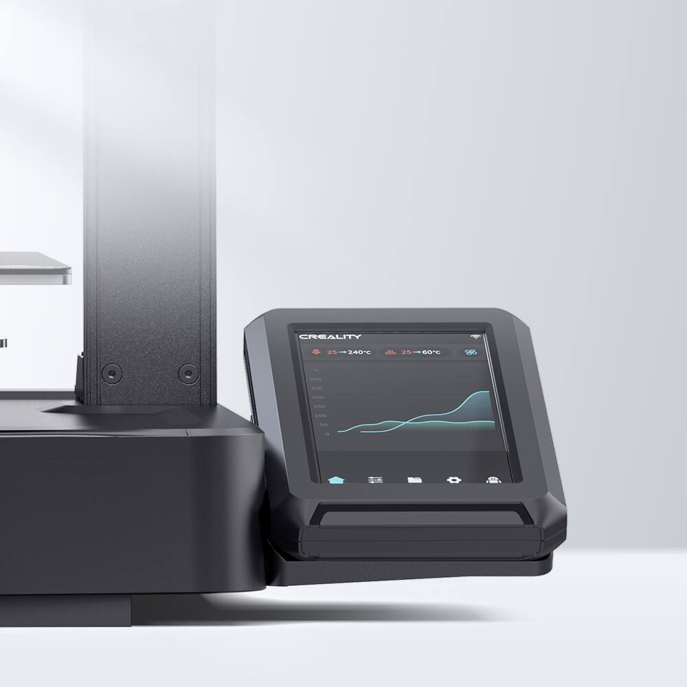 Alt View 15. Creality - Ender-3 V3 KE 3D Printer Basic Combo - Black.