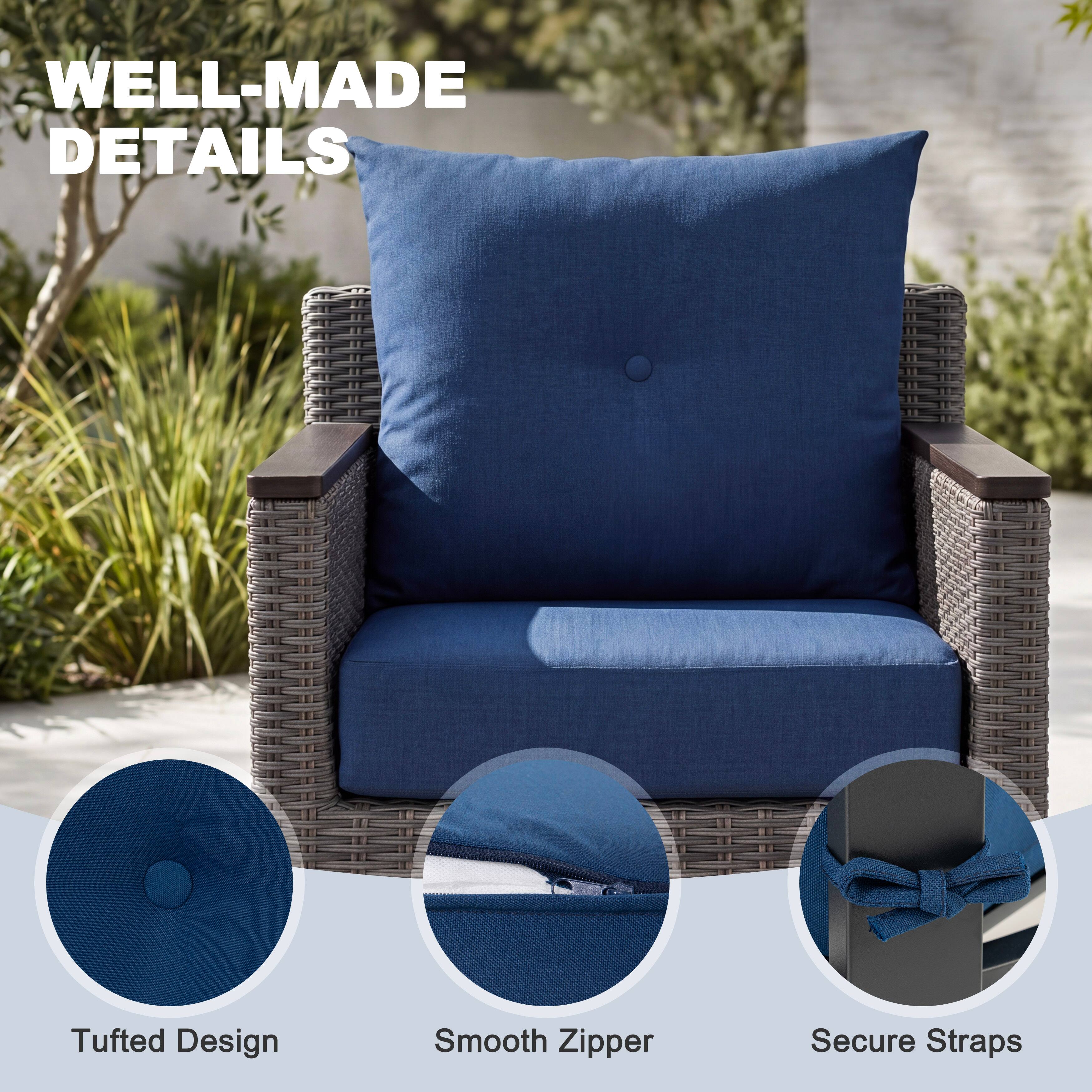 WELL-MADE DETAILS

- Tufted Design
- Smooth Zipper
- Secure Straps