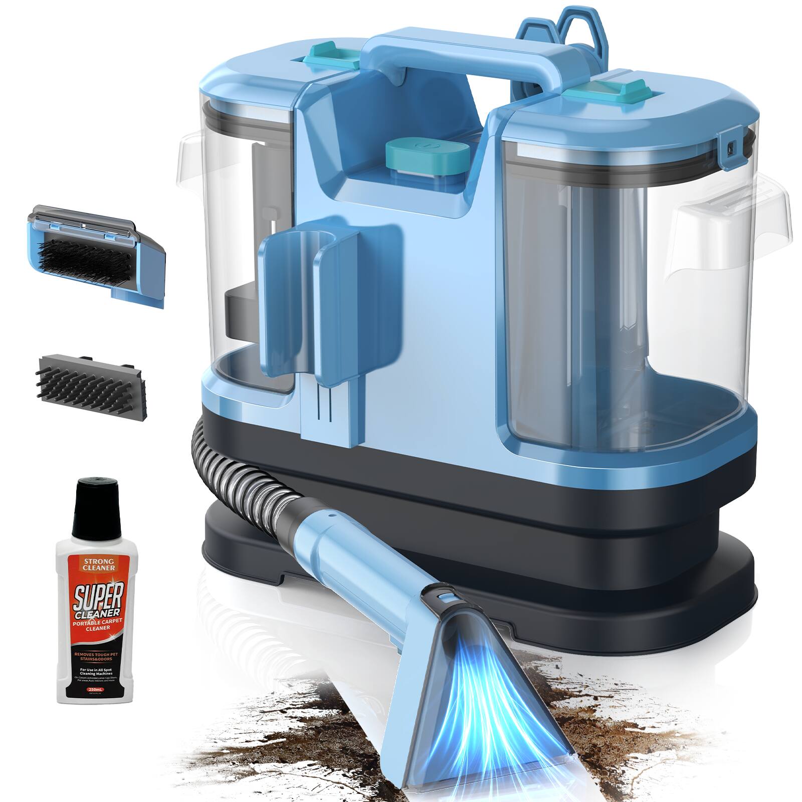 STRONG CLEANER  
SUPER CLEANER  
FOR ALL CARPET  
CLEANER