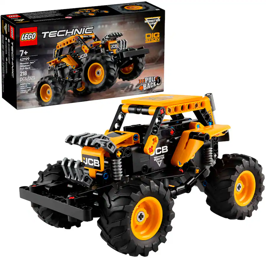 LEGO Technic Monster Jam DIGatron Pull Back Monster Truck Building