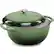 Front. Best Choice Products - Best Choice Products 6 Quart Cast-Iron Dutch Oven, Heavy-Duty Kitchenware w/ Enamel, Side Handles - Deep Olive Green - Deep Olive Green.