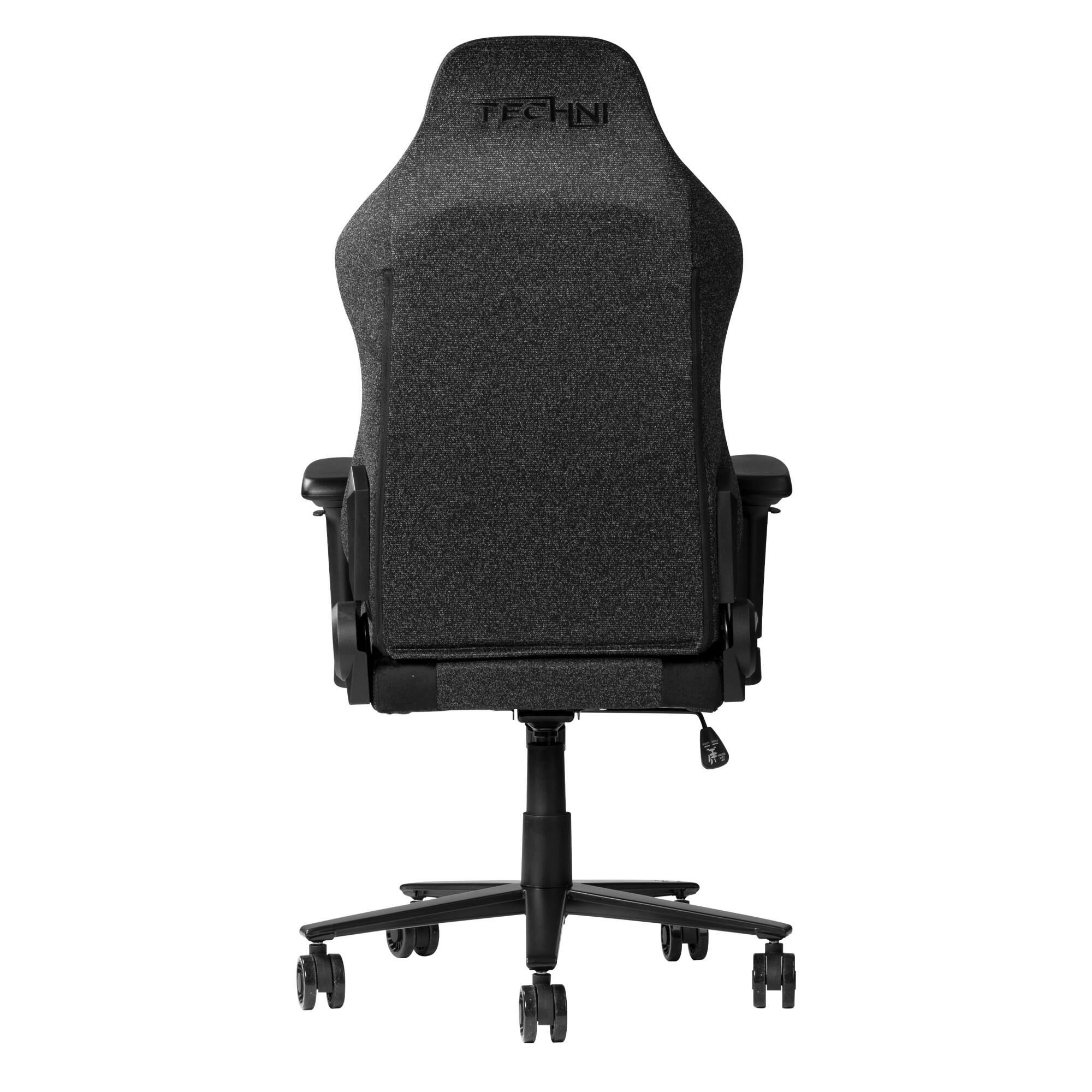Alt View 7. GOODSILO - Premium Fabric Memory Foam Gaming Chair with Adjustable Features for Ultimate Comfort - Black.