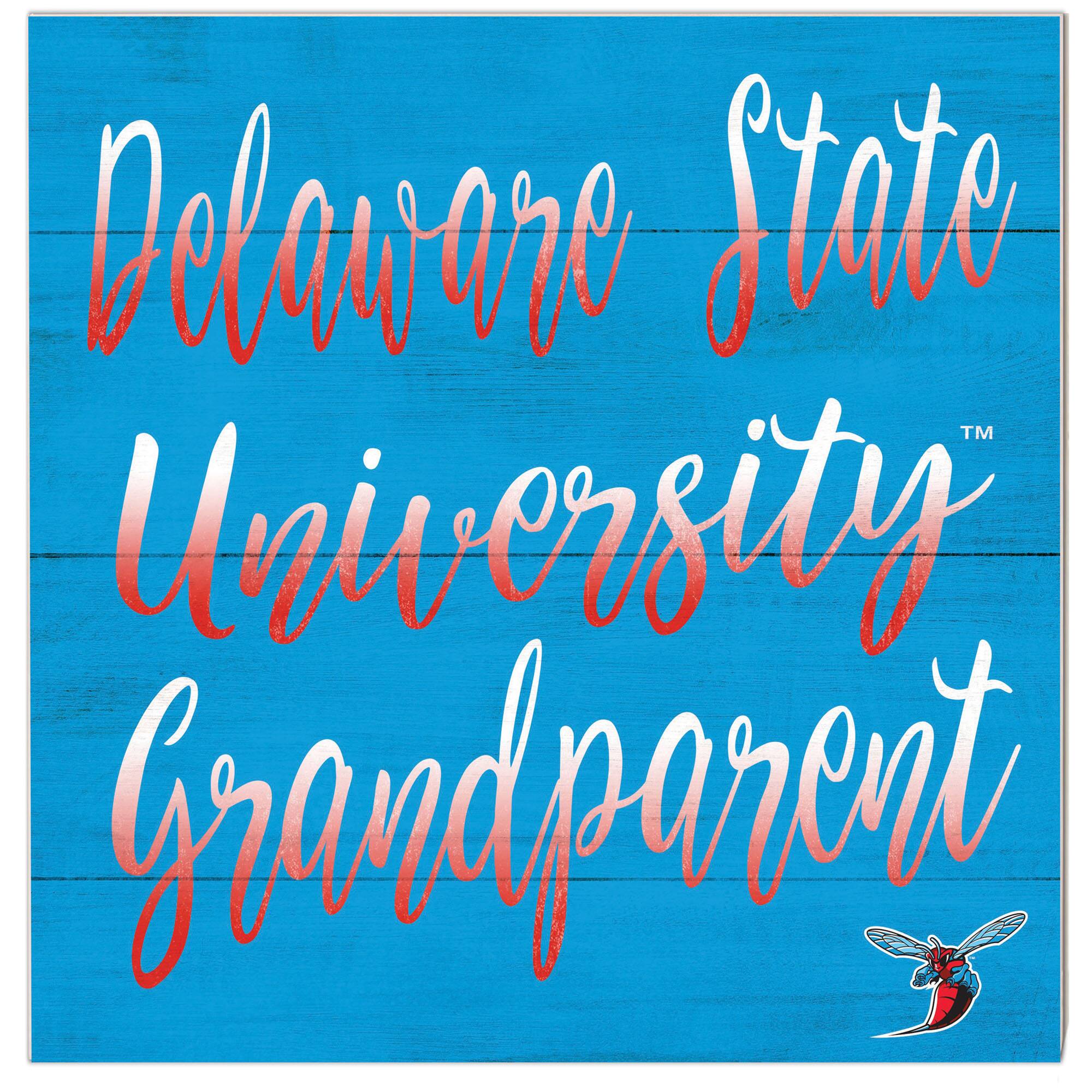 Delaware State Hornets 10'' x 10'' Grandparent Plaque
