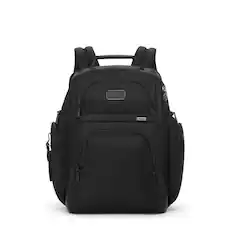 Front. TUMI - Alpha Brief Pack Backpack for 15" Laptop - Black.