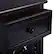 Alt View 21. Costway - Black Night Stand 3 Tiers 1 Drawer Bedside End Table Organizer Wood with 2 Baskets - Black.