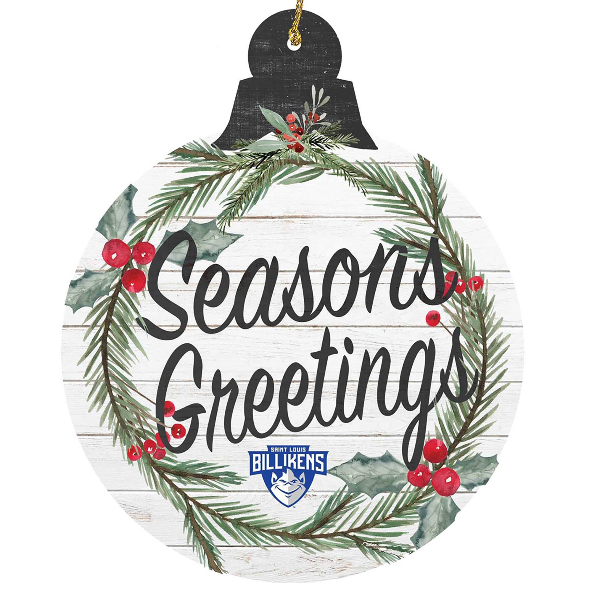 Seasons Greetings

BILLIKENS  
SAINT LOUIS