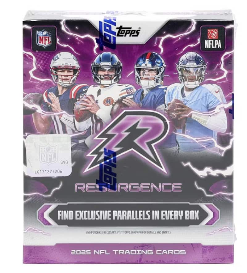 2025 Topps Resurgence Football Mega Box