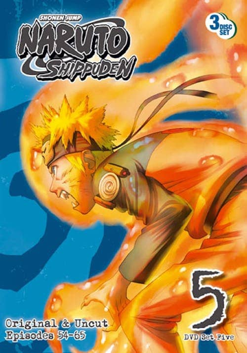 Front. Naruto Shippuden Uncut Set 5 (DVD Boxed Set) [DVD].