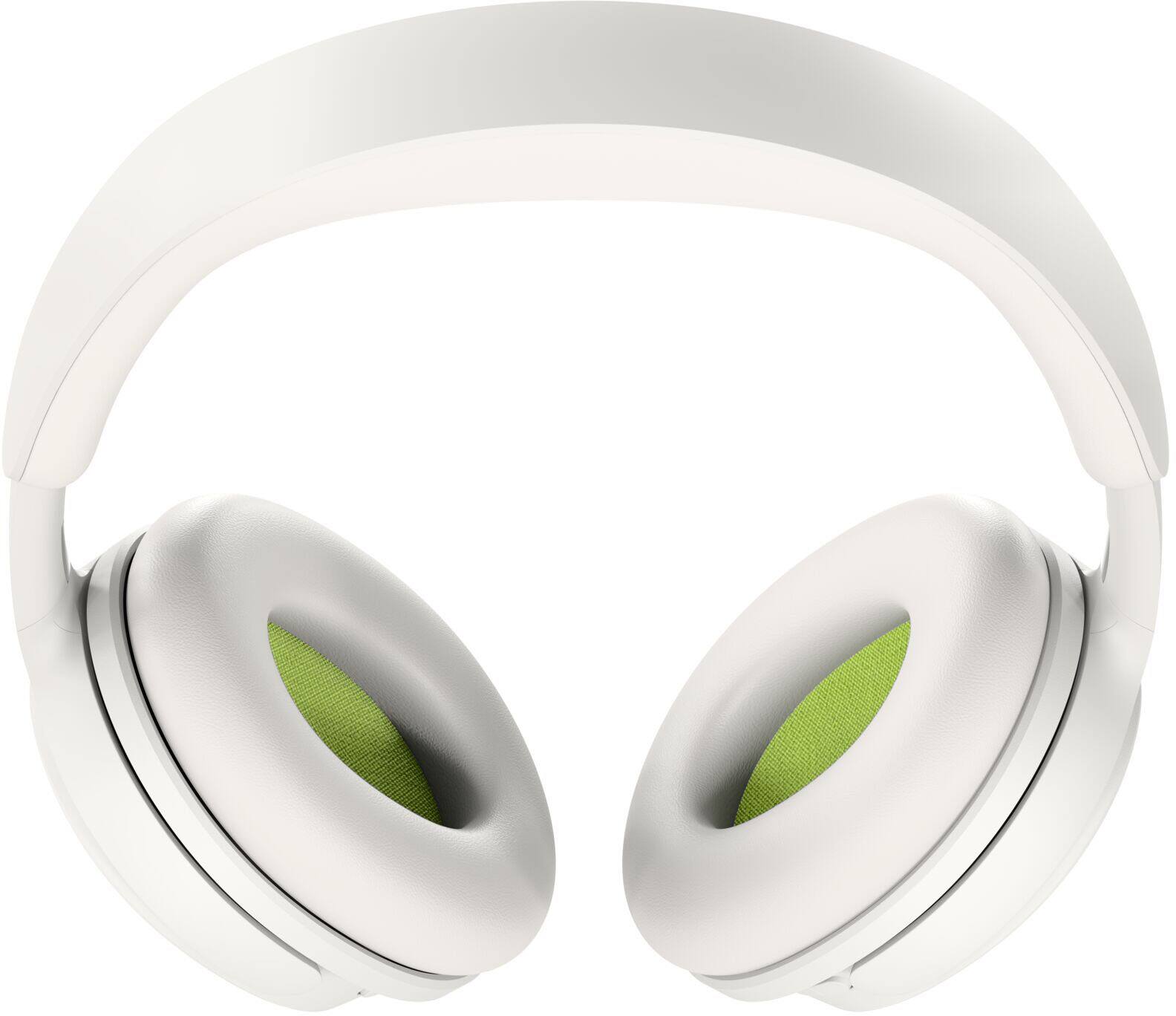 Alt View 6. Bose - Bose QuietComfort Headphones (2nd Gen) - Wireless, Over Ear, Active Noise Cancelling, Immersive Audio, USB-C Charging - White Smoke.
