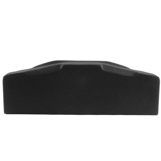 Back. NVX - 2021-2026 Ford Mustang Mach-E BOOST Box - Custom Fit Empty Single 12" Sealed Subwoofer Enclosure - Black.
