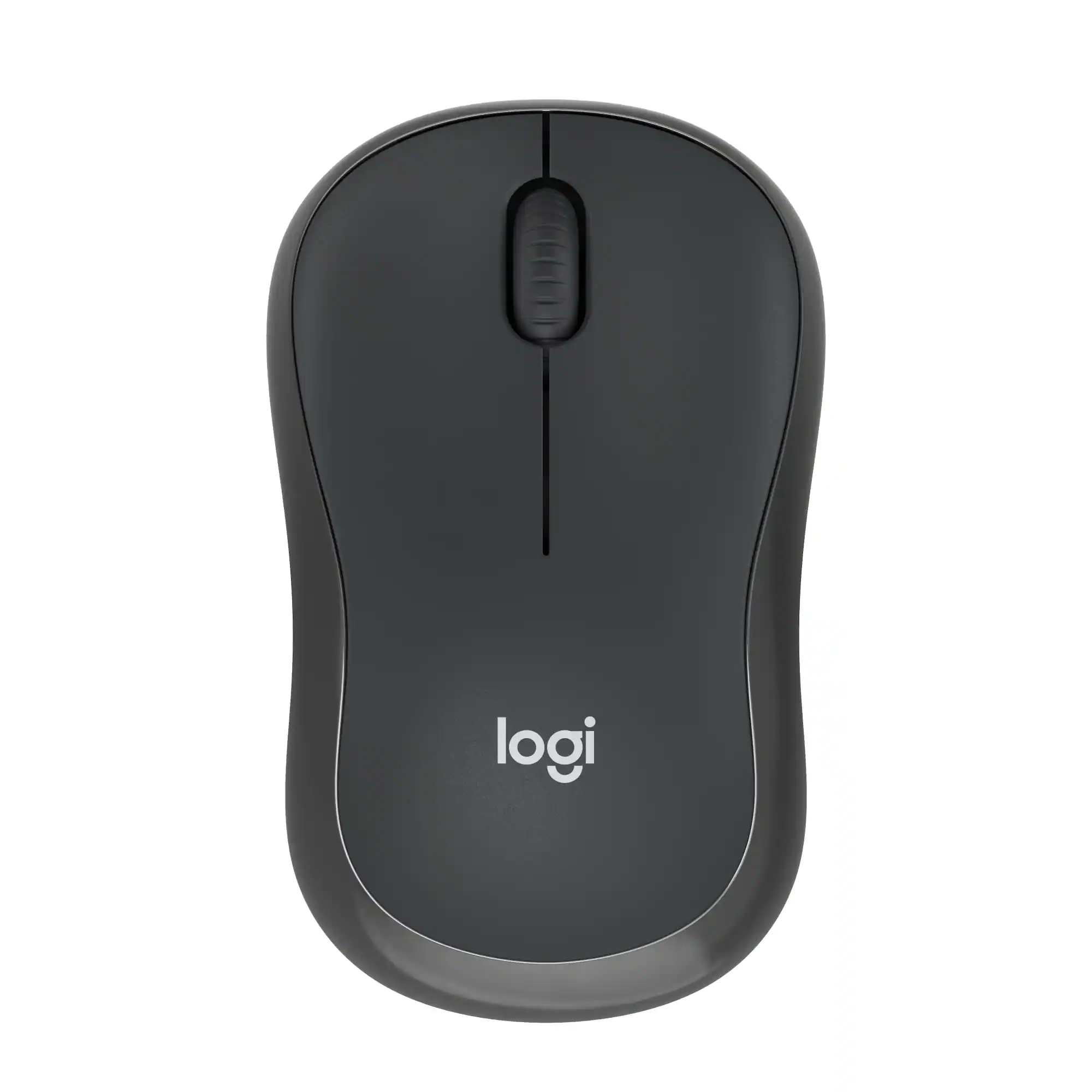 Front. Logitech - M220 SILENT Wireless Optical Ambidextrous Mouse - Graphite.
