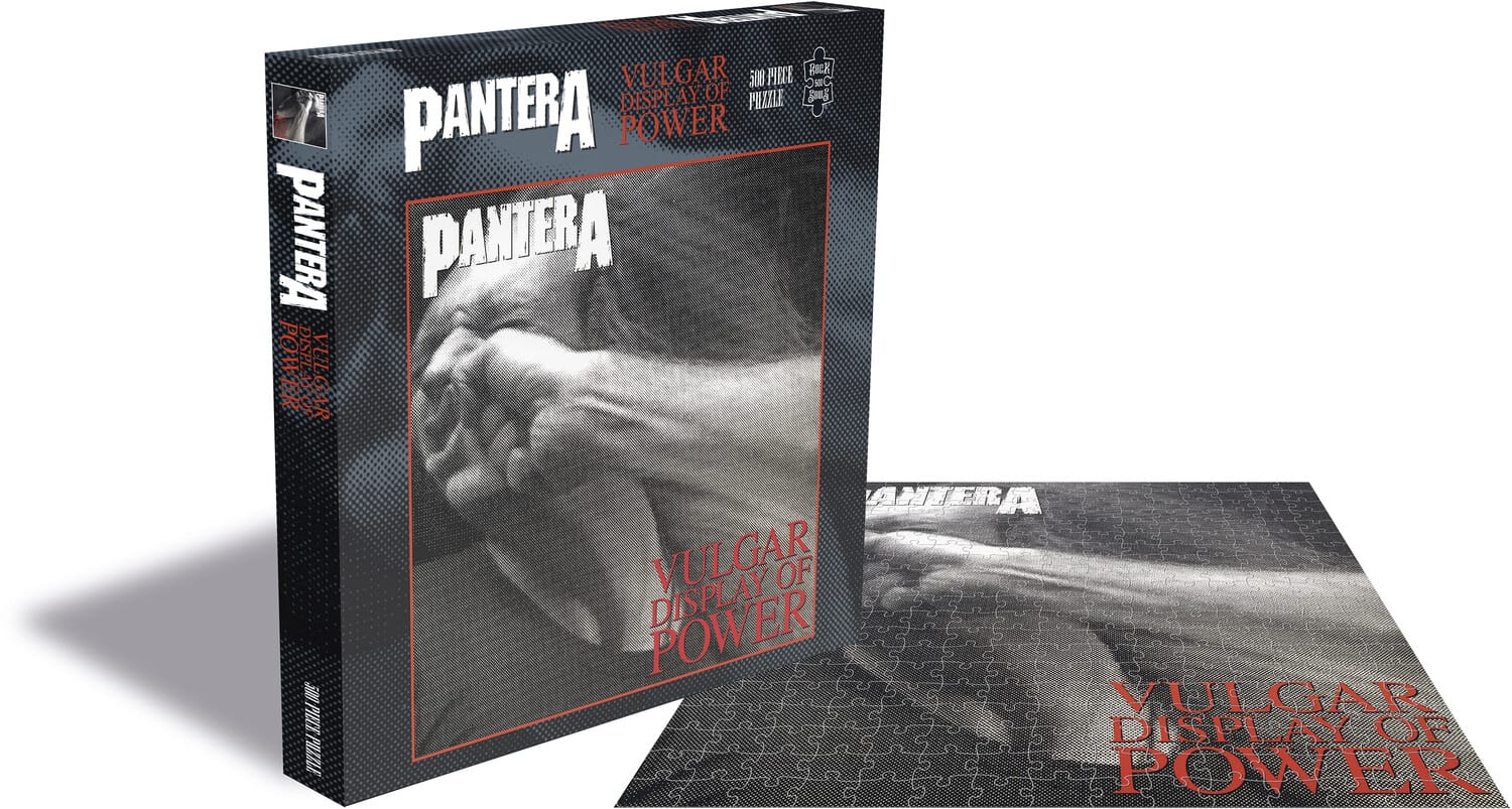 PopMarket - Pantera - RockSaws - Pantera Vulgar Display Of Power (500 Piece Jigsaw Puzzle) - GAMES (MISC) - Multicolor