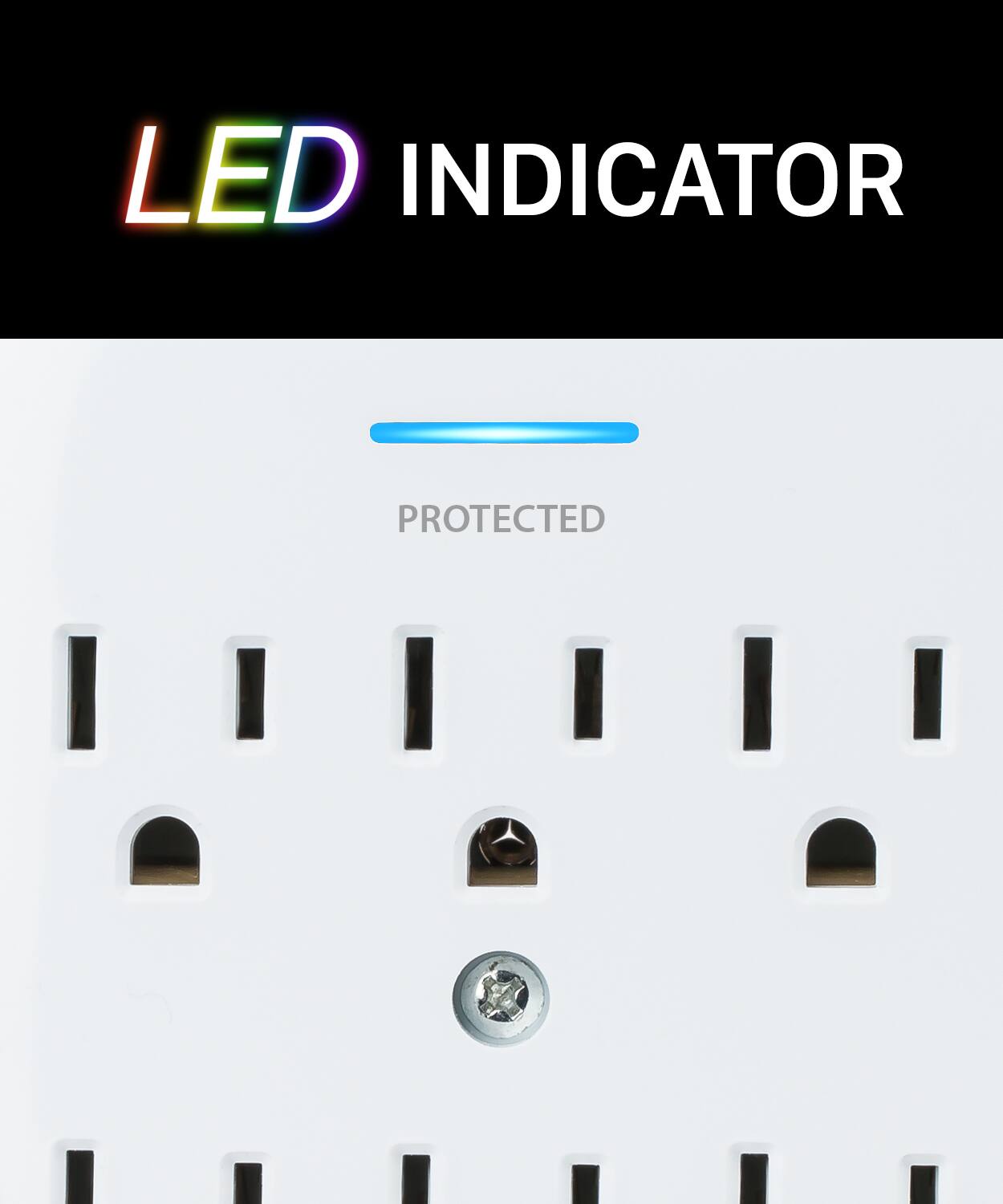 LED INDICATOR
PROTECTED