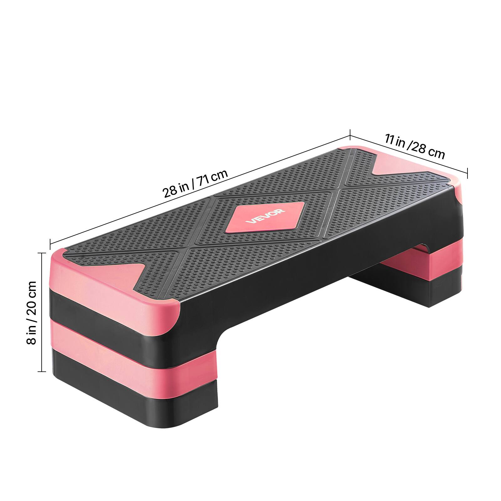 28 in / 71 cm  
11 in / 28 cm  
8 in / 20 cm