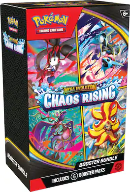 Pokémon - Trading Card Game: Mega Evolution - Chaos Rising Booster Bundle