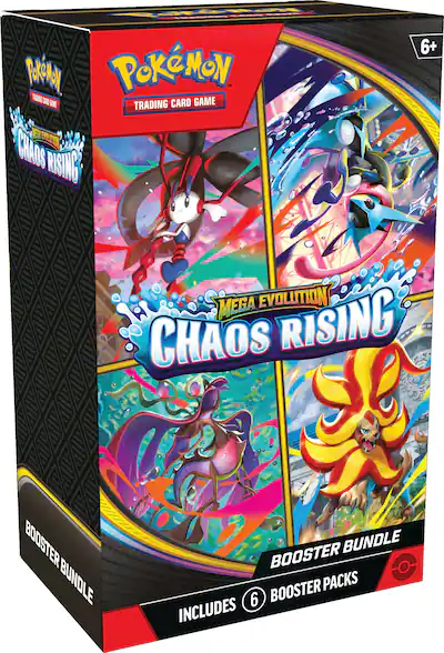 Pokmon Trading Card Game: Mega Evolution Chaos Rising Booster Bundle 10-10403-109 - Best Buy Pokmon Trading Card Game: Mega Evolution Chaos Rising Booster Bundle 10-10403-109 - Best Buy