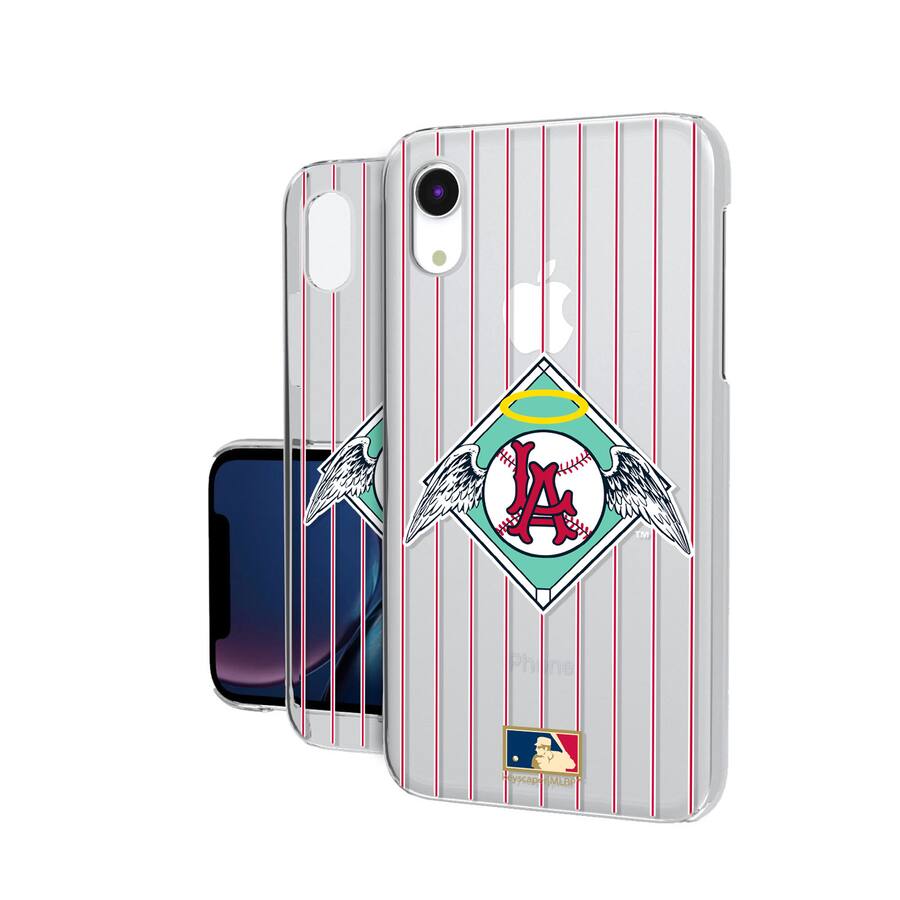 Mlb Case Keyscaper MLB Los Angeles Angels 1961 1965 Cooperstown Pinstripe iPhone ...