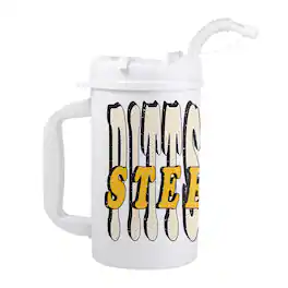 Logo Brands - Pittsburgh Steelers 33oz. Cruise Tumbler - Multicolor