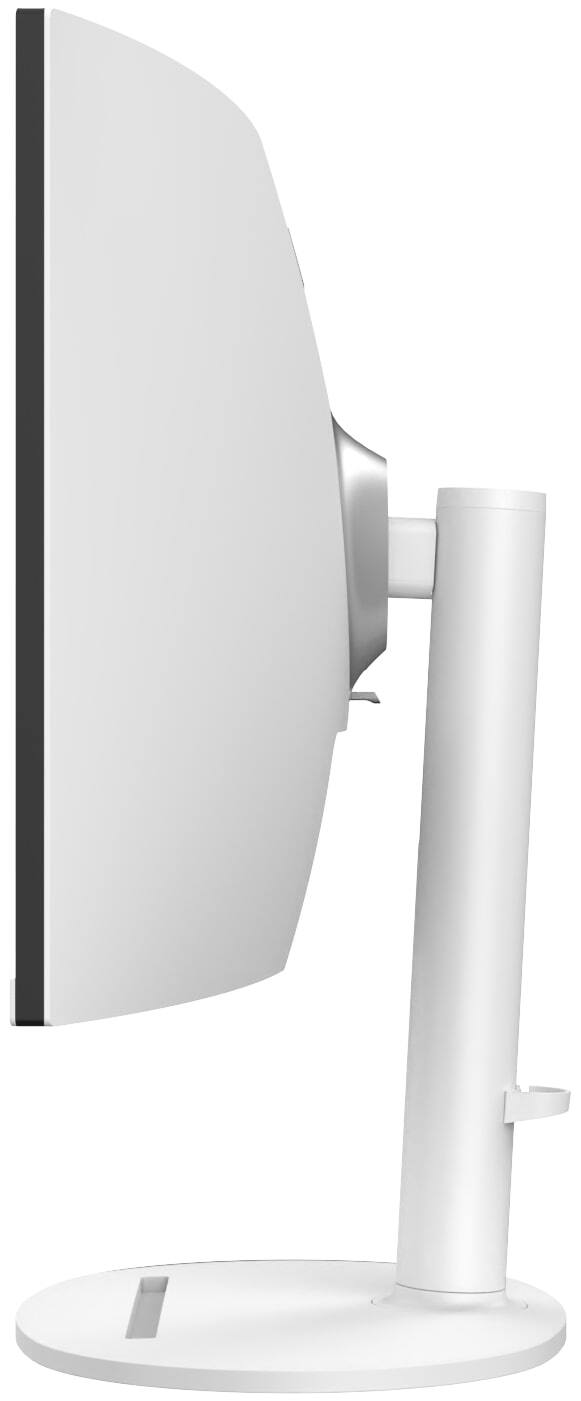 Alt View 1. MSI - Modern MD342CQPW 34" LCD UWQHD 120Hz ms Computer Monitor with HDR ready, Built-in Speakers (DisplayPort, HDMI, USB-C ) - Matte White.