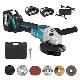 Stock Preferred - 9000 RPM Cordless 4-1/2" Power Angle Grinder