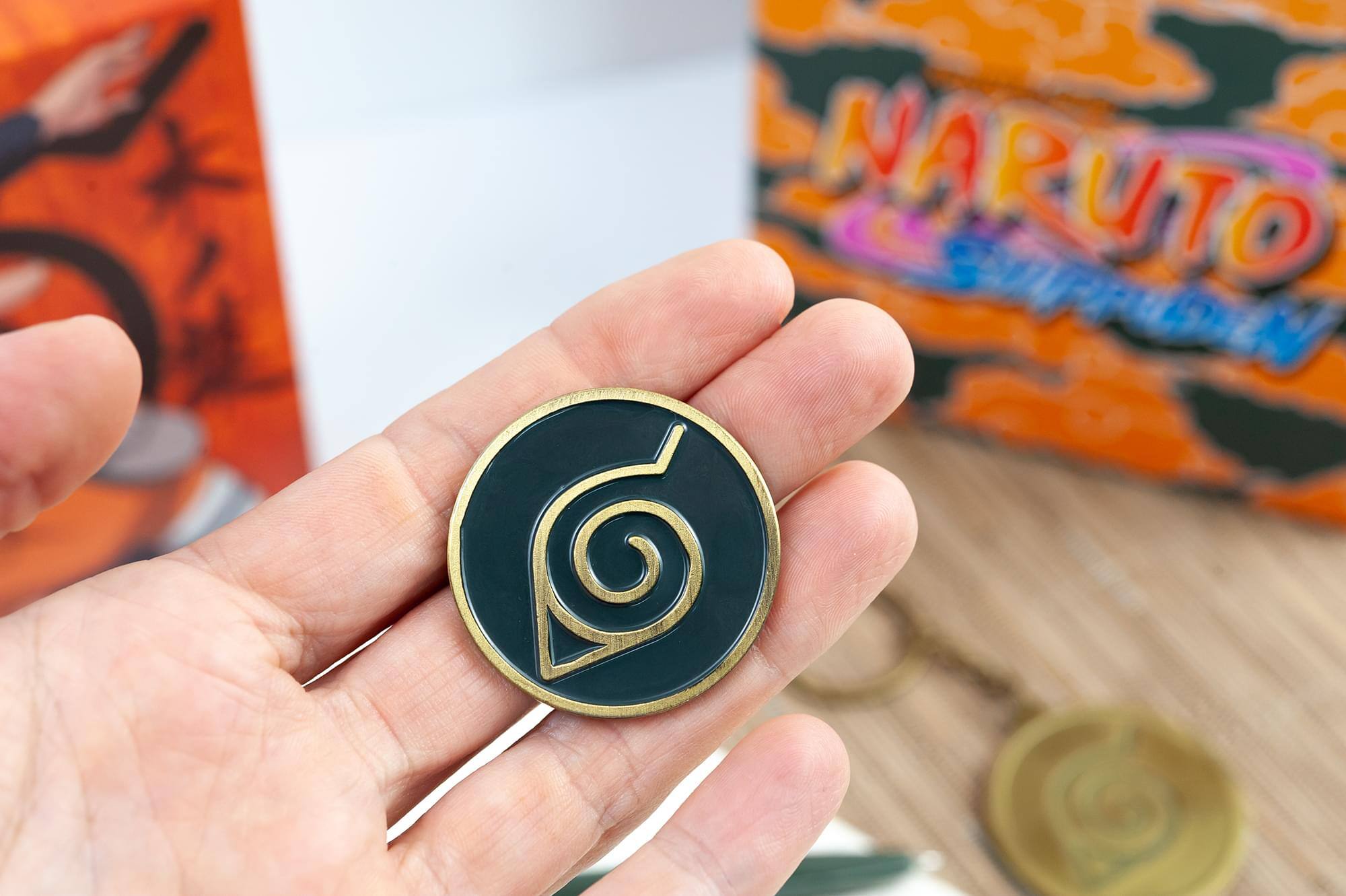 Alt View 3. Just Funky - Naruto Shippuden Konoha Collectors Looksee Box | Includes 5 Themed Collectibles - Orange.