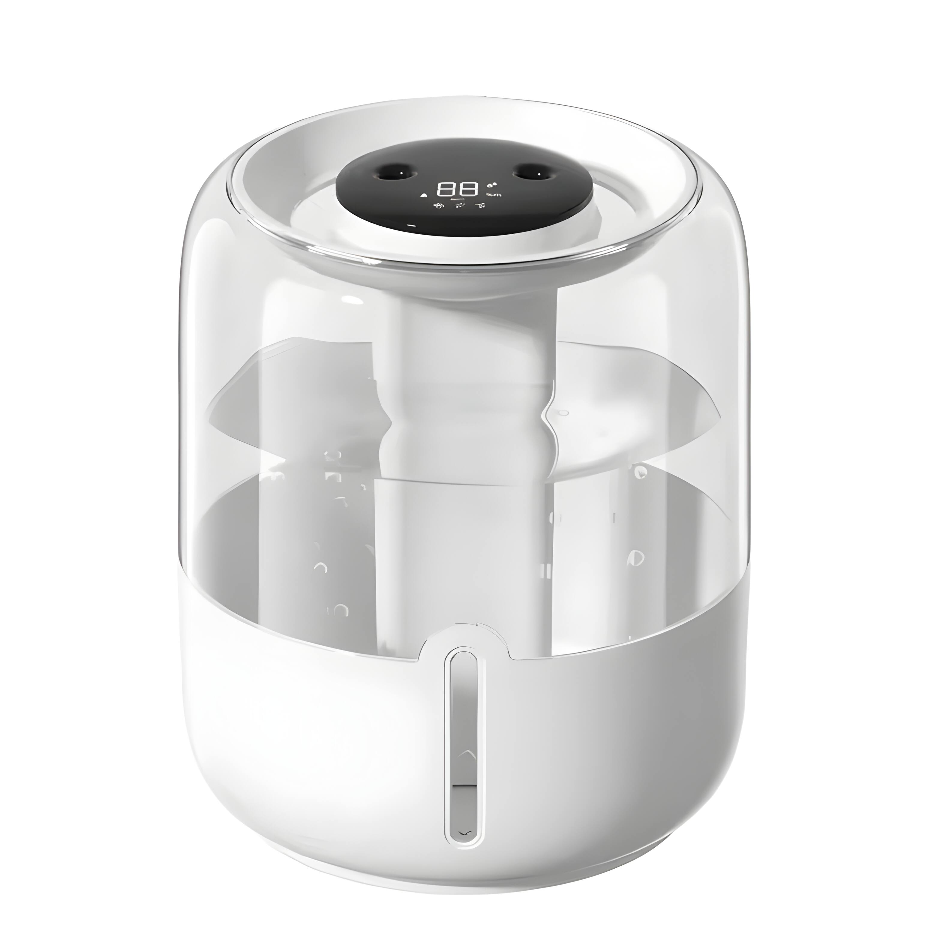 Front. Cluzine - Large Capacity Humidifier, 3-Spray Modes, 32dB Quiet with Night Light.