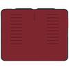Front. ZUGU - Slim Protective Case for Apple iPad Pro 12.9 Case (5th/6th Generation, 2021/2022) - Red.