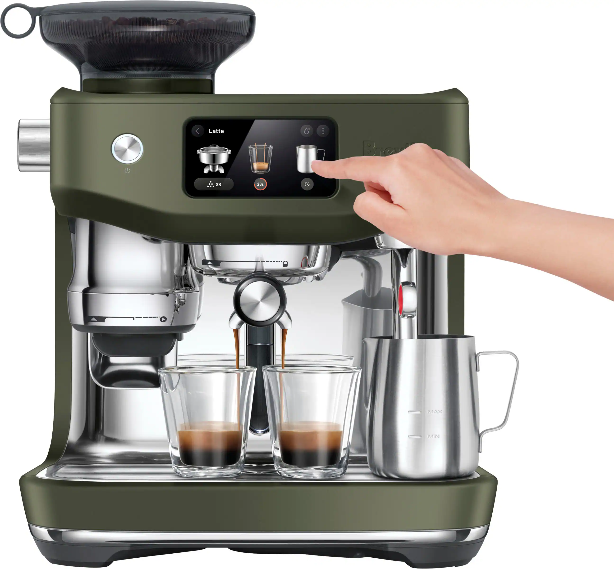 Breville - the Oracle Jet Espresso Machine - Olive Tapenade