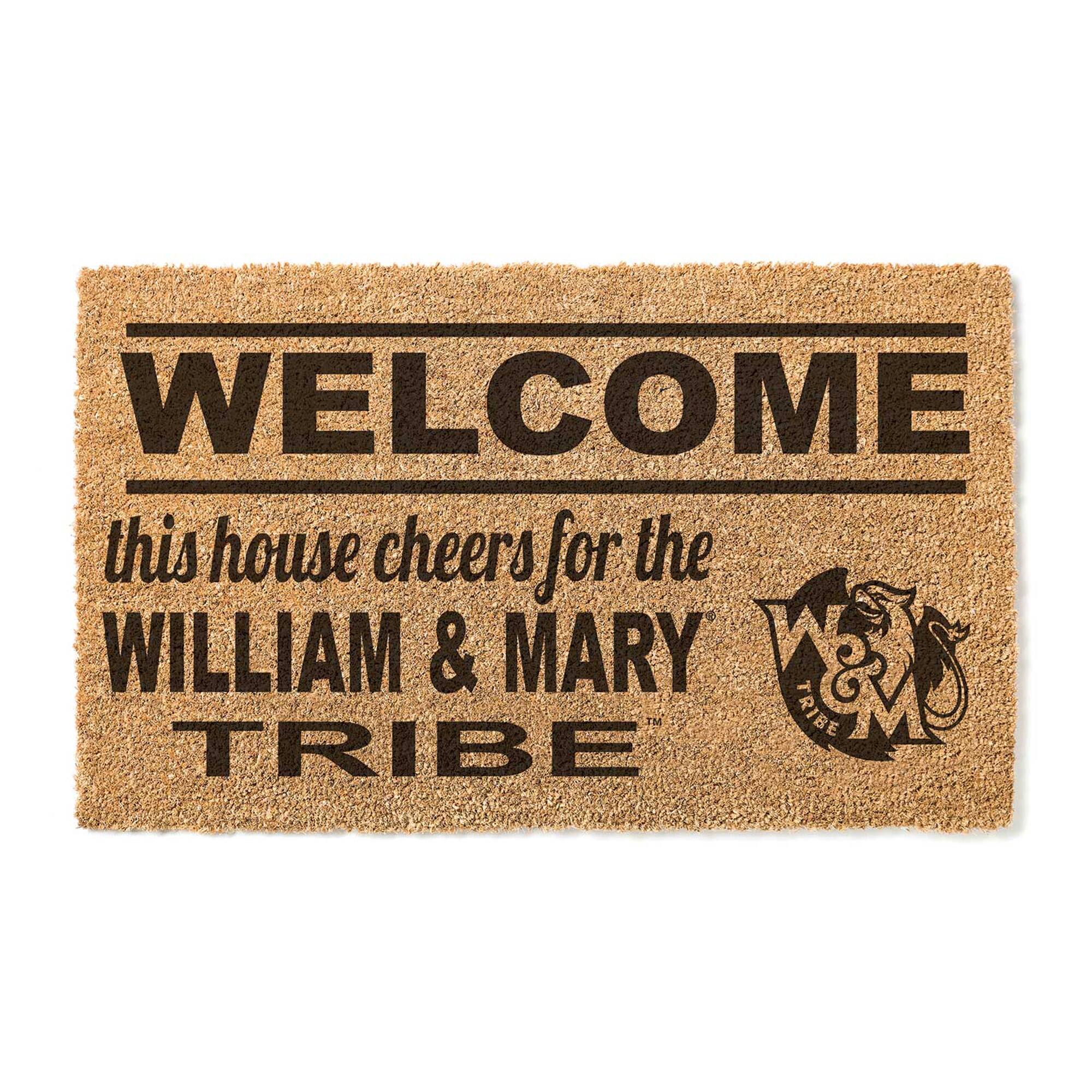 William & Mary Tribe 18" x 30" Welcome Doormat